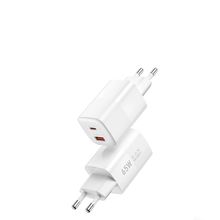 Product image of Wiwu 65W PD+QC wall charger/ EU Plug Wi-U012 white