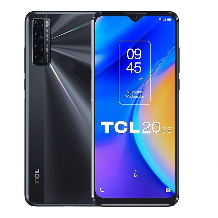 🎁 TCL 20SE T671F 4GB/128GB Dual sim LTE შავი მობილური ტელეფონი - Extra ...