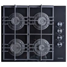 Product image of ELENBERG EBG-6400KB BLACK ჩასაშენებელი გაზის ქურის ზედაპირი
