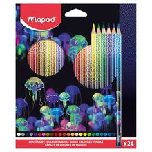 Product image of Maped Deepsea Paradise ფერადი ფანქრების ნაკრები 24 ფერი