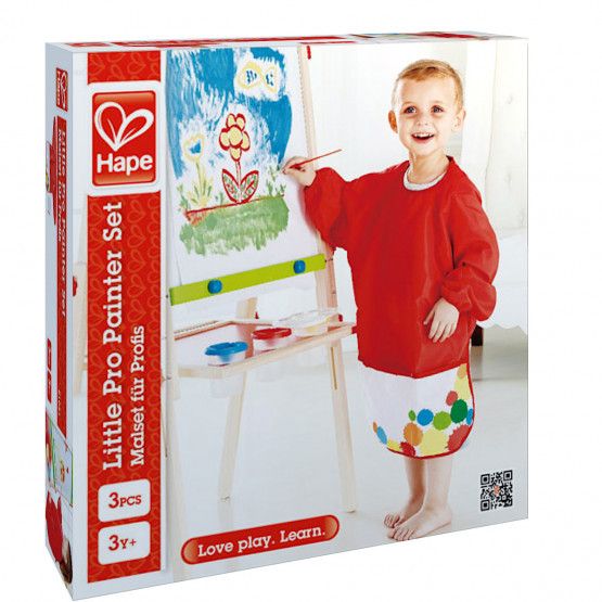 hape-little-pro-painter-set-patara-mkhatvris-aqsesuarebis-nakrebi