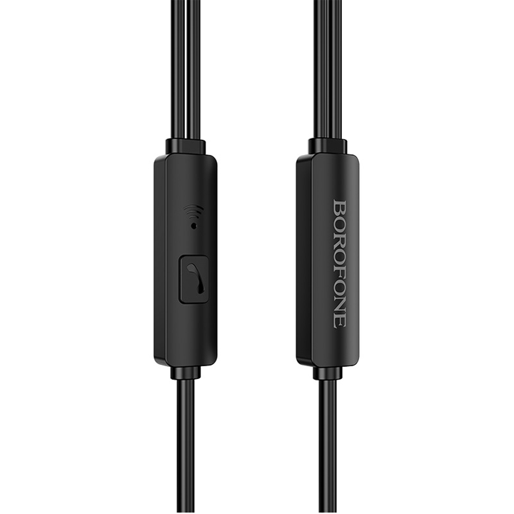 borofone-bm47-dream-universal-earphones-with-mic-black-photo-2