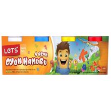 Product image of LETS პლასტელინი 4ფ 56 გრ