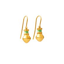 Product image of CHRONOS საყურე მინანქრით