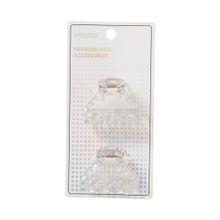 Product image of Minimalist Style Transparent Hair Claw Clip 2ც თმის სამაგრი