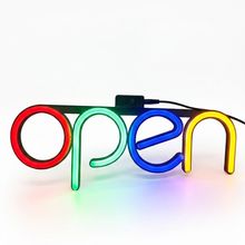 Product image of LED Neon OPEN ღიაა - აბრა