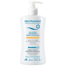 Product image of NEUTRADERM dermo-protect 400მლ ტანის მკვებავი კრემ გელი