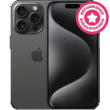 Product image of Apple iPhone 15 Pro 512 GB Black Titanium (შეფასება B)