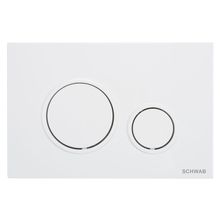 Product image of SCHWAB P47-0130-0253 VELA white ავზის ჩამრეცხი ღილაკი