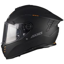 Product image of AXXIS HAWK EVO SV MATT BLACK M დახურული ჩაფხუტი