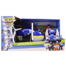 Product image of Super Wings 2-in-1 Police Patroller S4 სათამაშო თვითმფრინავი