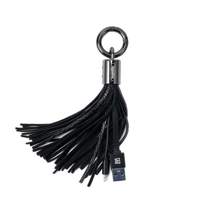 remax-tassels-ring-cable-for-micro-rc-053m-black