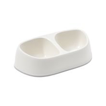 Product image of ჯამი ძაღლისთვის Moderna Double Sensibowl Medium (Soft White)