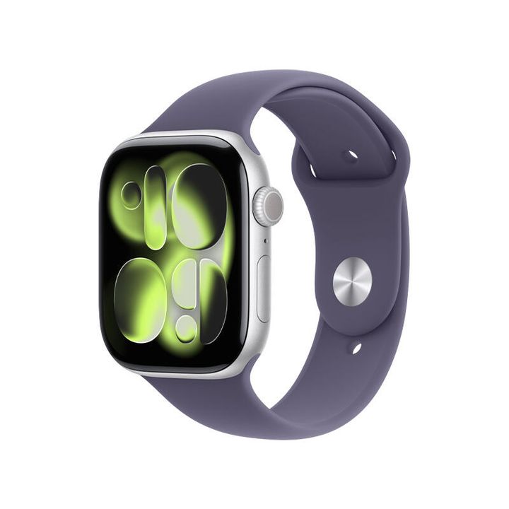 apple-watch-series-11-gps-46mm-silver-aluminium-case-with-purple-fog-sport-band-meva4-ml-smart-saati