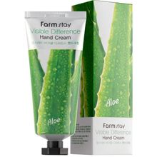 Product image of FARMSTAY VISIBLE DIFFERENCE HAND CREAM ALOE ხელის კრემი