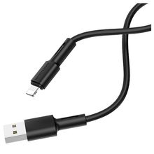 Product image of BOROFONE BX31 Soft silicone charging data cable for Lightning Black