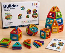 Product image of Builder Blocks World საბავშვო კრეატიული კონსტრუქტორი