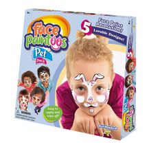 Product image of PlayMonster სახის მოსახატი სტიკერები (კურდღელი)