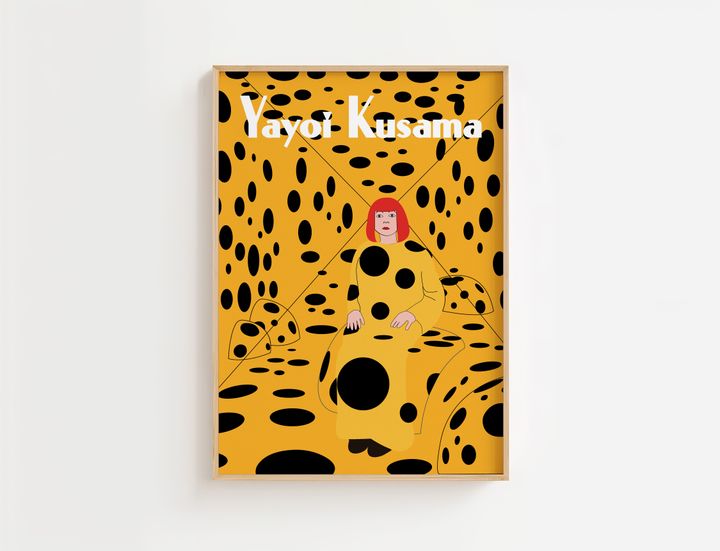 posteri-charchoti-yayoi-kusama-a3-photo-2