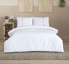 Product image of EFES DUVET COVER SET DOUBLE WHITE საბნის პირი