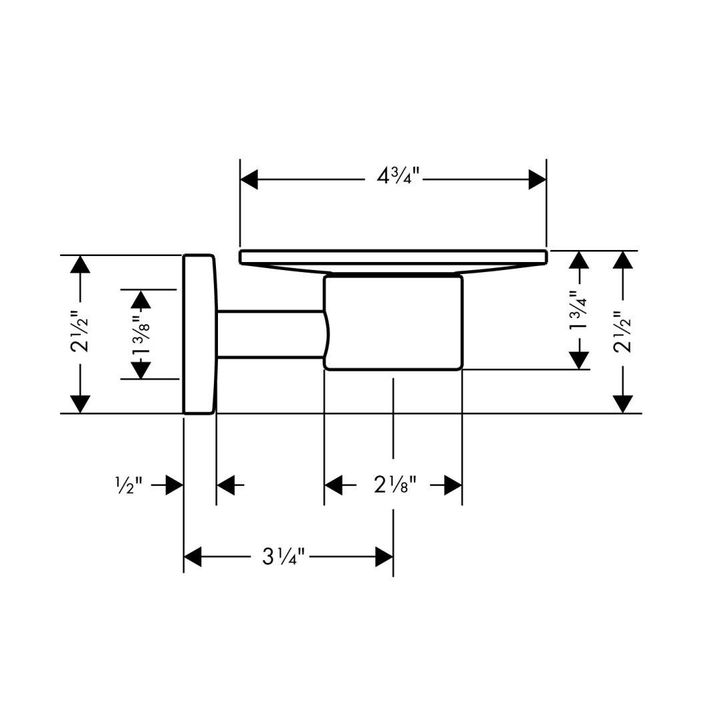 sasapne-logis-universal-soap-dish-chrome-41715000-photo-2
