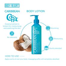 Product image of Mades Cosmetics ტანის ლოსიონი BODY RESORT blue - body lotion 250ml - CARIBBEAN COCONUT