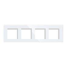 Product image of ჩარჩო Elegant Smart Home 4 მინის თეთრი