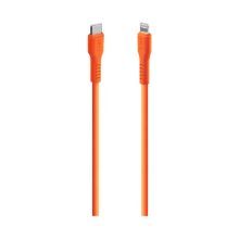 Product image of TTEC USB-C - LIGHTNING CHARGE/DATA CABLE, 120CM NEON ORANGE კაბელი