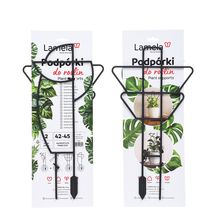 Product image of მცენარის საყრდენი Lamela Geometric plant supports - black H-45