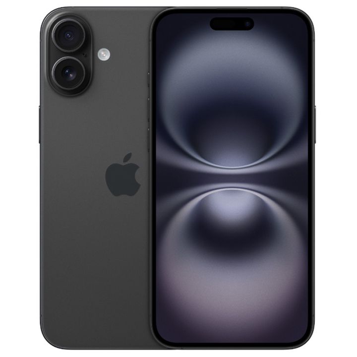 Apple iPhone 16 Plus 8/128GB Black მობილური  