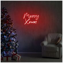 Product image of Cozy Home საახალწლო კედლის სანათი 43X33X2სმ Merry Christmas Red
