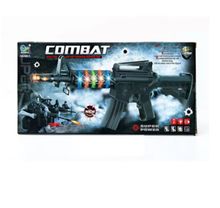 Product image of COMBAT AK788-1 სათამაშო ავტომატი ხმოვანი და განათების ეფექტებით