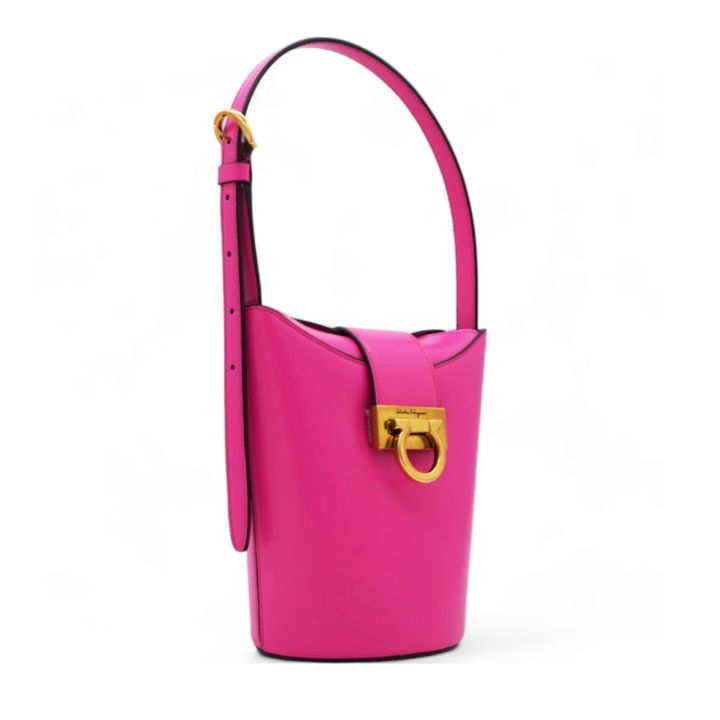 salvatore-ferragamo-trifolio-bucket-bag-in-hot-pink-calfskin-leather-qali-chanta-photo-2