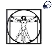 Product image of Cozy Home კედლის დეკორატიული აქსესუარი Da Vinci Man