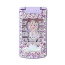 Product image of MINISO Disney Frozen Collection Clamshell Phone Shaped Lip Jelly Palette (Purple) საბავშვო ტუჩის გლოსი