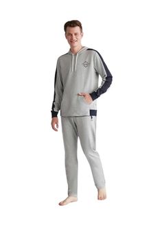 Product image of U.S. Polo Assn. 18709 კაცის ორეული შარვლით, ჰუდით (რუხი)