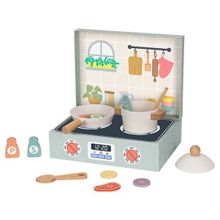 Product image of Hi Pando სამზარეულოს ნაკრები – ხის როლური სათამაშო კომპლექტი