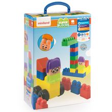 Product image of Miniland Super Blocks 32 PC ასაშნებელი კუბიკები