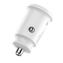 Product image of BOROFONE charger BZ8 MaxRide Dual Port Car charger white