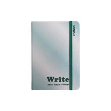 Product image of Glitter Series A6 Glittery Gradient PU Hardcover Book Green 80გვ ბლოკნოტი
