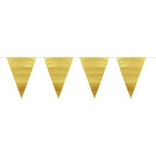Product image of სამკუთხა დროშა ბანერები Metallic Mat - 6მ სხვადასხვა ფერის