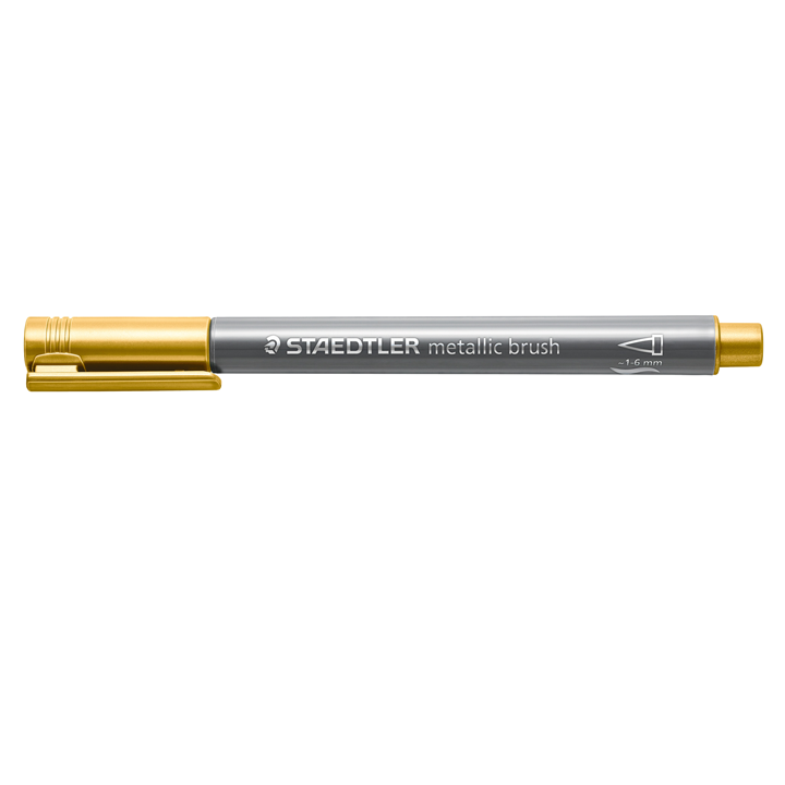 staedtler-metallic-brush-8321-11-gold-markeri