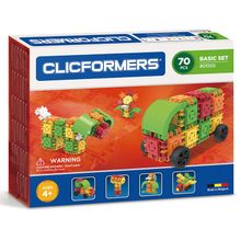 Product image of Clicformers ასაწყობი ნაკრები 70 ნაწილი