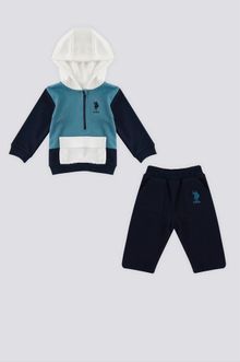Product image of US POLO ASSN 1555 V1 ბიჭის ორეული შარვლით, ჰუდი