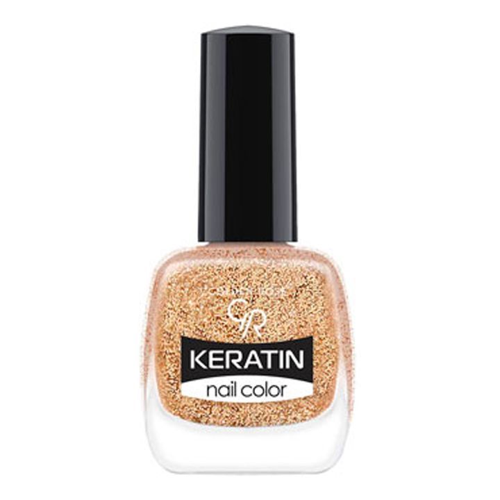 golden-rose-keratin-nail-color-glitter-no407-frchkhilis-laqi