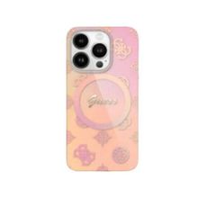 Product image of Guess Magsafe IML Gradient Hard Case With Peony Pattern iPhone 16 Pro GUOHMP16LHPOGCSP Pink მობილური ტელეფონის ქეისი