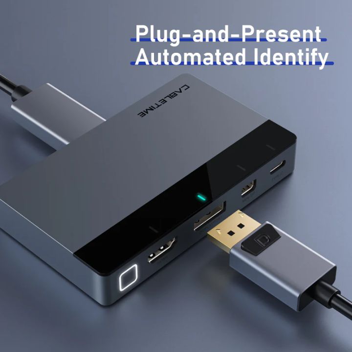 cabletime-ct-ps41-gb1-4-in-1-multi-port-to-hdmi-auto-presentation-switcher-mini-dp-dp-hdmi-type-c-to-hdmi-4k60hz-support-long-length-15m-with-photo-4