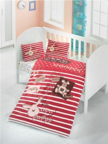 Product image of Victoria Ranforce Baby Duvet Cover Set Friends საბავშვო თეთრეულის ნაკრები