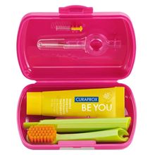 Product image of Curaprox Travel Set Magenta პირის ღრუს მოვლის ნაკრები