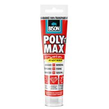 Product image of წებო-ჰერმეტიკი Bison Poly Max Crystal Express 115 გ გამჭვირვალე